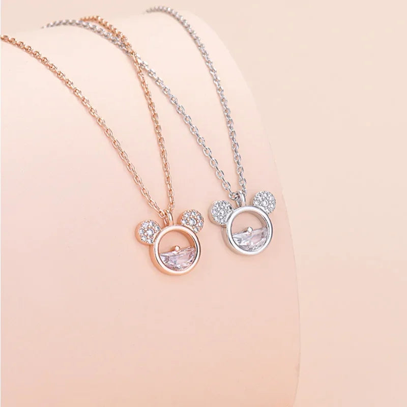 Adorable Fashion Mouse Necklace: The Perfect Birthday Gift for Girls!