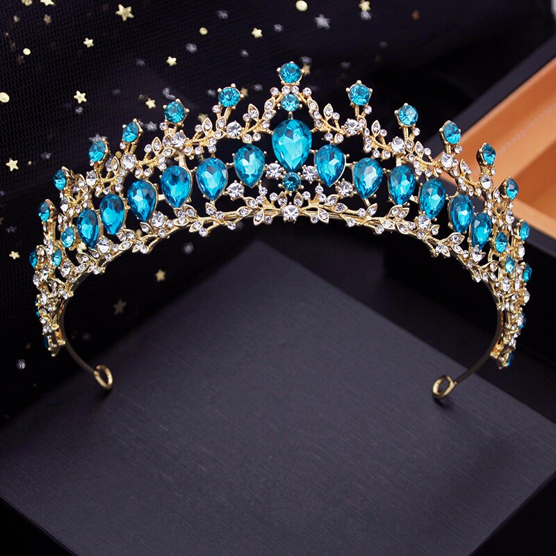 Glamour Unveiled: Gorgeous Crystal Princess Tiara For Party, Pageant, Prom - Fit for Royalty!