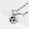 3D Football Pendant Necklaces! Perfect Gift for Sports Lovers, Boys, and Girls!