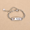 Cherish Every Moment: Personalized Baby Name ID Bracelet with Heart!