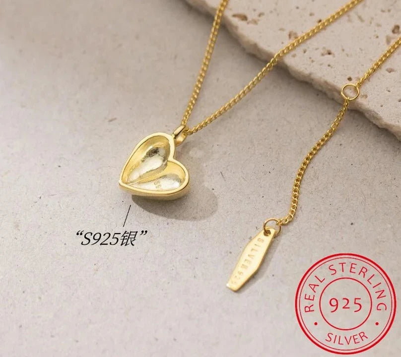 Elevate Every Moment: Heart Pendant Necklace! Perfect Birthday Gift for Girls, Teens, and Women!