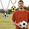 3D Football Pendant Necklaces! Perfect Gift for Sports Lovers, Boys, and Girls!