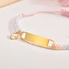 Personalized Beaded Cord Bracelet: A Meaningful Gift for Every Occasion!