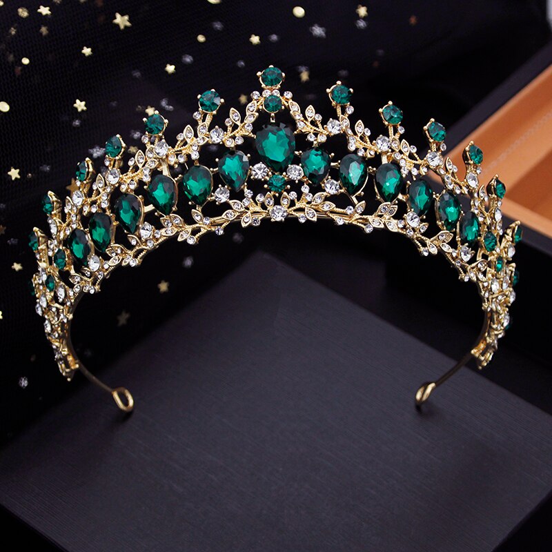 Glamour Unveiled: Gorgeous Crystal Princess Tiara For Party, Pageant, Prom - Fit for Royalty!